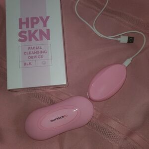 Happy Skin Silicone Sonic Pink Facial Cleansing Device